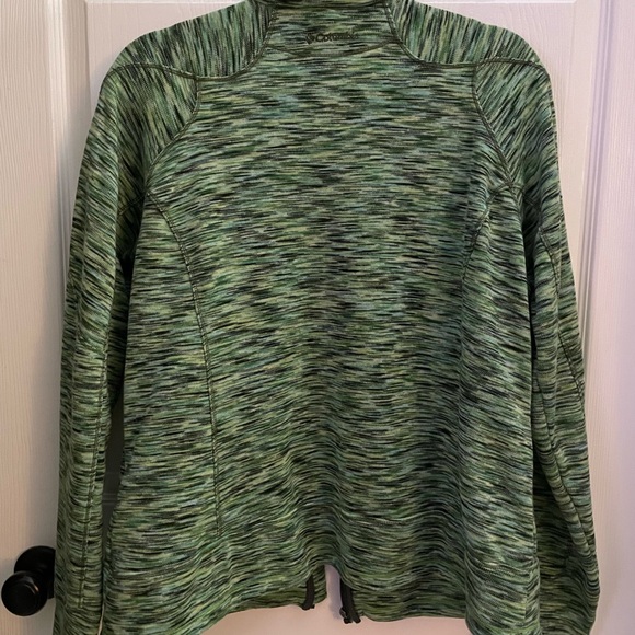 Green and black Columbia active wear jacket - Picture 4 of 5